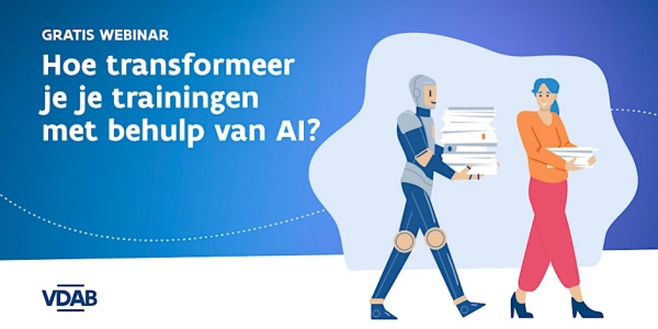 VDAB-webinar: Webinar: Hoe transformeer je je opleiding met AI?