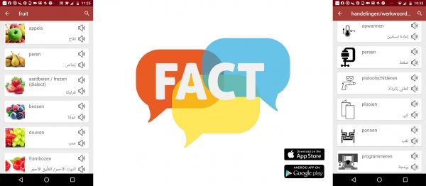 Infosessie FACT, uitbreiding van de app voor communicatie op de werkvloer voor anderstaligen