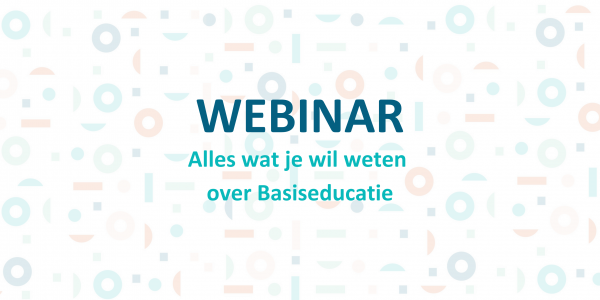 Webinar: Alles wat je wil weten over Basiseducatie - Regio Oostende