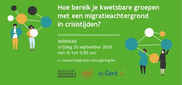 Webinar - Hoe bereik je kwetsbare groepen met een migratieachtergrond in crisistijden?