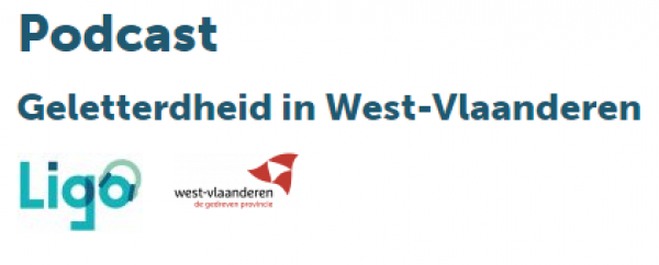 Podcast - Geletterdheid in West-Vlaanderen